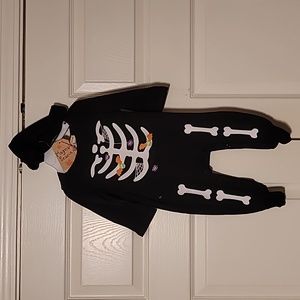 Magical Season Halloween outfit with feet and hat size 3-6 months